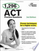 1,296 ACT Practice Questions, 3rd Edition