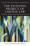Cover of The Evolving Project of Labour Law