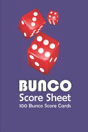 Bunco Score Sheets Book PDF