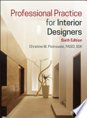 Professional Practice for Interior Designers Book