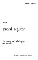 University of Michigan Official Publication