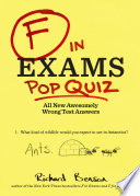 F in Exams: Pop Quiz