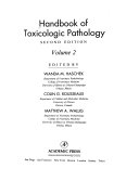 Handbook of Toxicologic Pathology