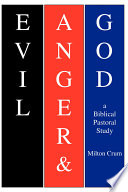 Evil  Anger  and God Book