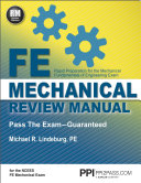 PPI FE Mechanical Review Manual eText   1 Year