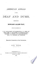 American Annals Of The Deaf And Dumb