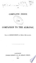 British Almanac and Companion