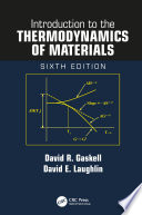 Introduction to the Thermodynamics of Materials PDF Book By David R. Gaskell,David E. Laughlin