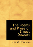 Ernest Dowson Books, Ernest Dowson poetry book