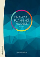 Financial Planning Models in Excel Book