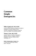 Common Simple Emergencies Book