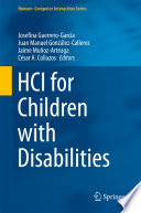 HCI for Children with Disabilities