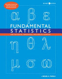Fundamental Statistics for the Social  Behavioral  and Health Sciences Book PDF