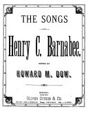 The Songs Of Henry C Barnabee