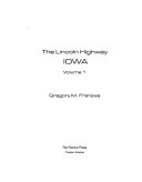 The Lincoln Highway  Iowa Book