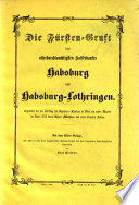 Die Fürsten-Gruft des Kaiserhauses Habsburg und Habsburg-Lothringen