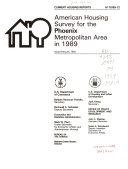 American Housing Survey for the Phoenix Metropolitan Area in ...