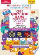 Oswaal CBSE Question Bank Chapterwise For Term 2  Class 9  Computer Application  For 2022 Exam  Book