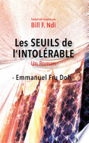 Les Seuils de l   intol  rable Book PDF