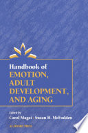 Handbook of Emotion  Adult Development  and Aging Book