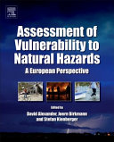 Assessment of Vulnerability to Natural Hazards Book