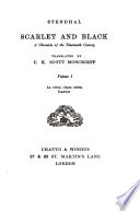 Scarlet and Black PDF Book By Stendhal