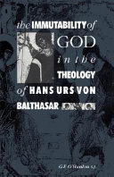 Read Pdf The Immutability of God in the Theology of Hans Urs Von Balthasar