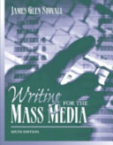 Writing for the Mass Media Book