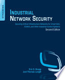 Industrial Network Security Book PDF