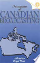 Documents of Canadian Broadcasting Book PDF