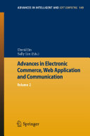 Advances in Electronic Commerce, Web Application and Communication