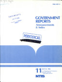 Government Reports Announcements Index