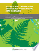 InSAR Crustal Deformation Monitoring  Modeling and Error Analysis Book