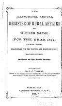 The Illustrated Annual Register of Rural Affairs and Cultivator Almanac ...