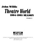 John Willis  Theatre World