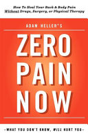 Adam Heller s Zero Pain Now Book