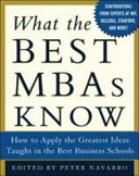 What the Best MBAs Know
