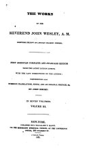 The Works of the Reverend John Wesley, A. M.