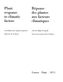 Plant Response to Climatic Factors