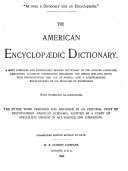 The American Encyclopædic Dictionary