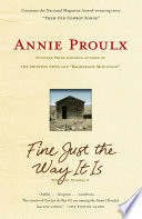 Fine Just the Way It Is PDF Book By Annie Proulx