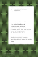 Transfer Thinking in Translation Studies