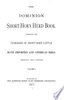 Canadian Shorthorn Herd Book