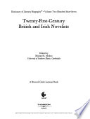 Twenty-first-century British and Irish Novelists