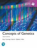 Book Concepts of Genetics  Global Edition Cover