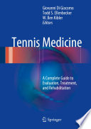 Tennis Medicine Book
