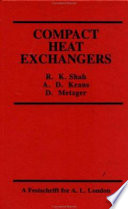 Compact Heat Exchangers Book
