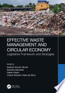 Effective Waste Management and Circular Economy Book