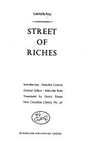 Street of Riches Pdf/ePub eBook