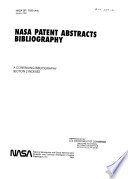 NASA Patent Abstracts Bibliography